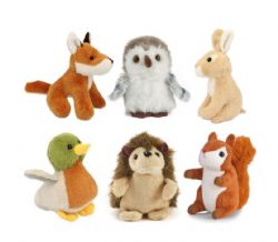 PELUCHE - MINI COPAINS DE LA FAUNE (ANIMAUX) ASST